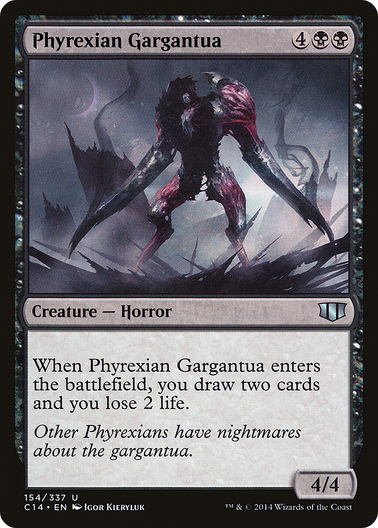 Phyrexian Gargantua (C14-154)  - Commander 2014