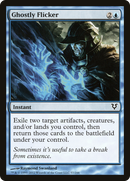 Ghostly Flicker (AVR-057)  Foil - Avacyn Restored