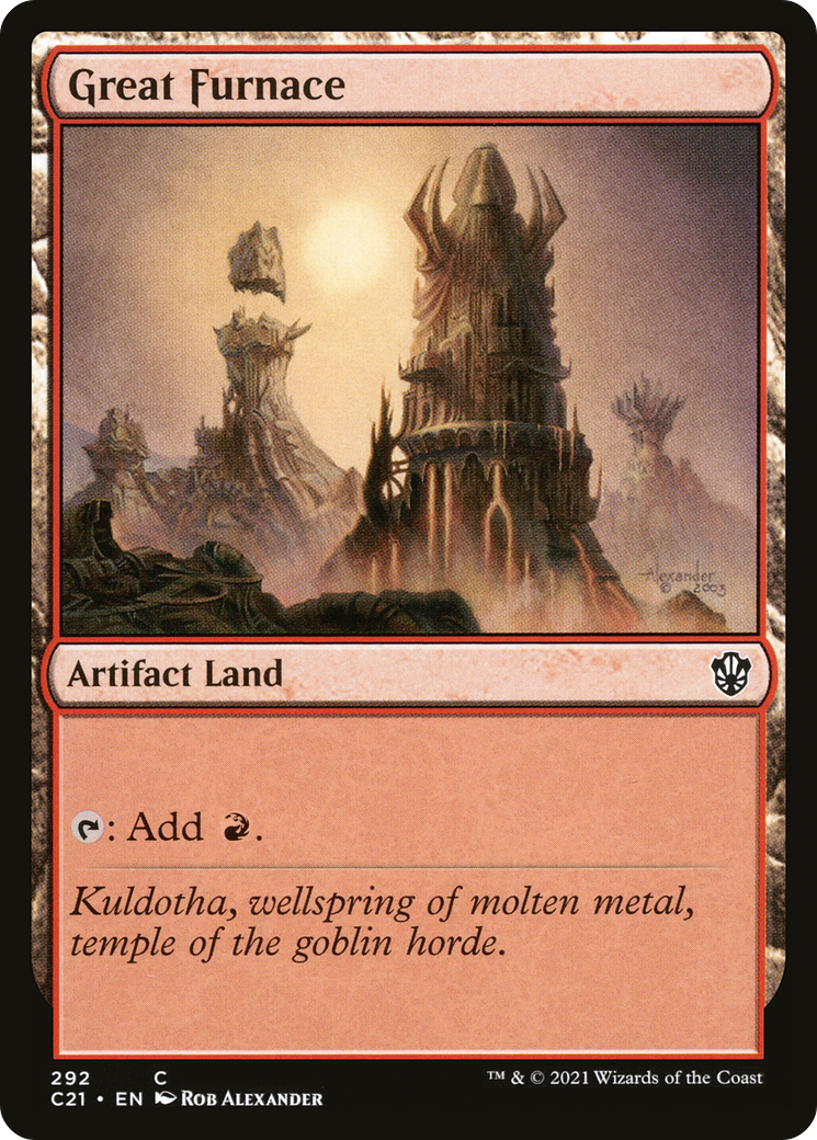 Great Furnace (C21-292)  - Commander 2021