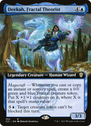 Deekah, Fractal Theorist (Extended Art) (C21-353)  - Commander 2021: (Extended Art)