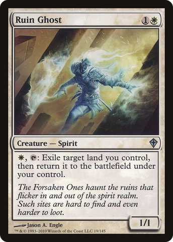 Ruin Ghost (WWK-019)  Foil - Worldwake