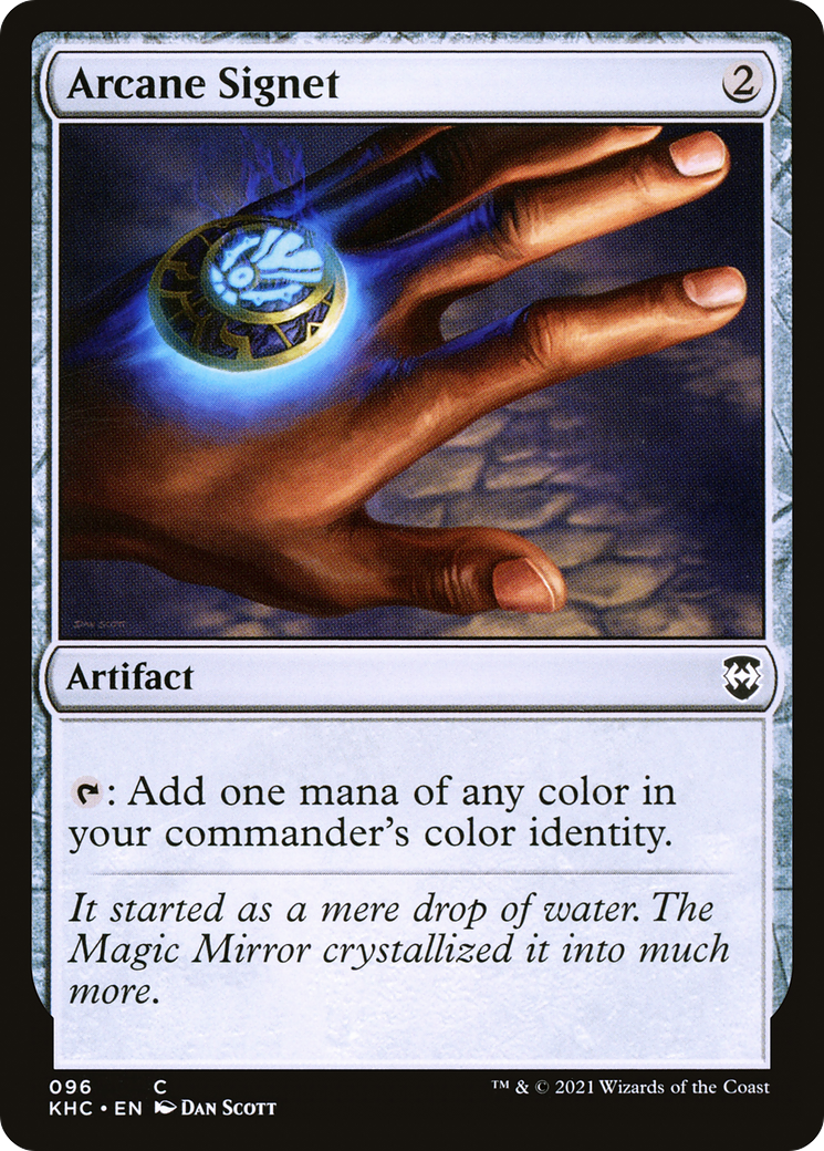 Arcane Signet (KHC-096)  - Kaldheim Commander
