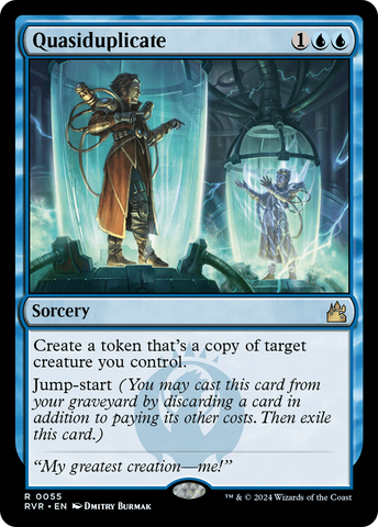 Quasiduplicate (RVR-055)  Foil - Ravnica Remastered