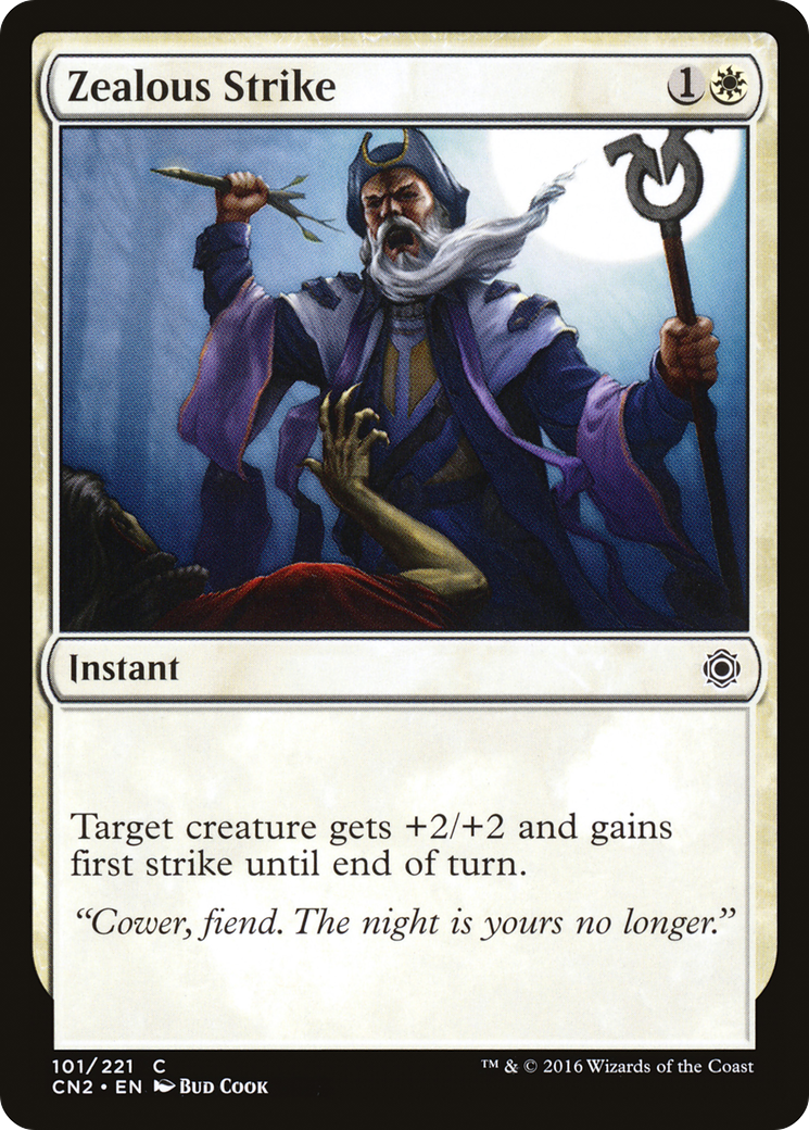 Zealous Strike (CN2-101)  Foil - Conspiracy: Take the Crown