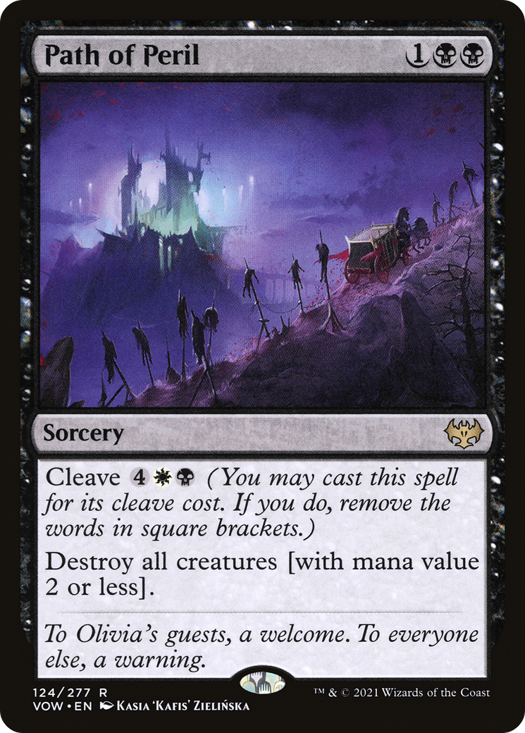 Path of Peril (VOW-124)  - Innistrad: Crimson Vow