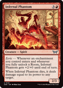 Infernal Phantom (DSK-141)  Foil - Duskmourn: House of Horror