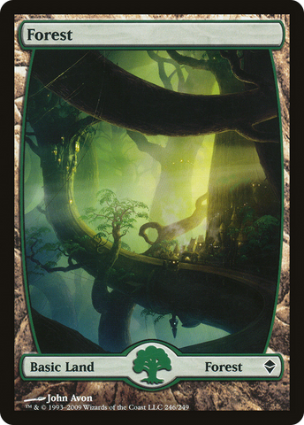 Forest (246) - Full Art (ZEN-246) - Zendikar