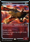 Lizard Blades (Showcase) (NEO-385)  - Kamigawa: Neon Dynasty: (Showcase)