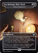 Van Helsing's Holy Ward - Circle of Confinement (VOW-329)  Foil - Innistrad: Crimson Vow / Van Helsing's Holy Ward (Borderless)