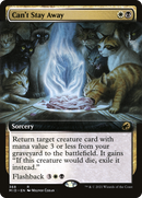 Can't Stay Away (Extended Art) (MID-368)  - Innistrad: Midnight Hunt: (Extended Art)