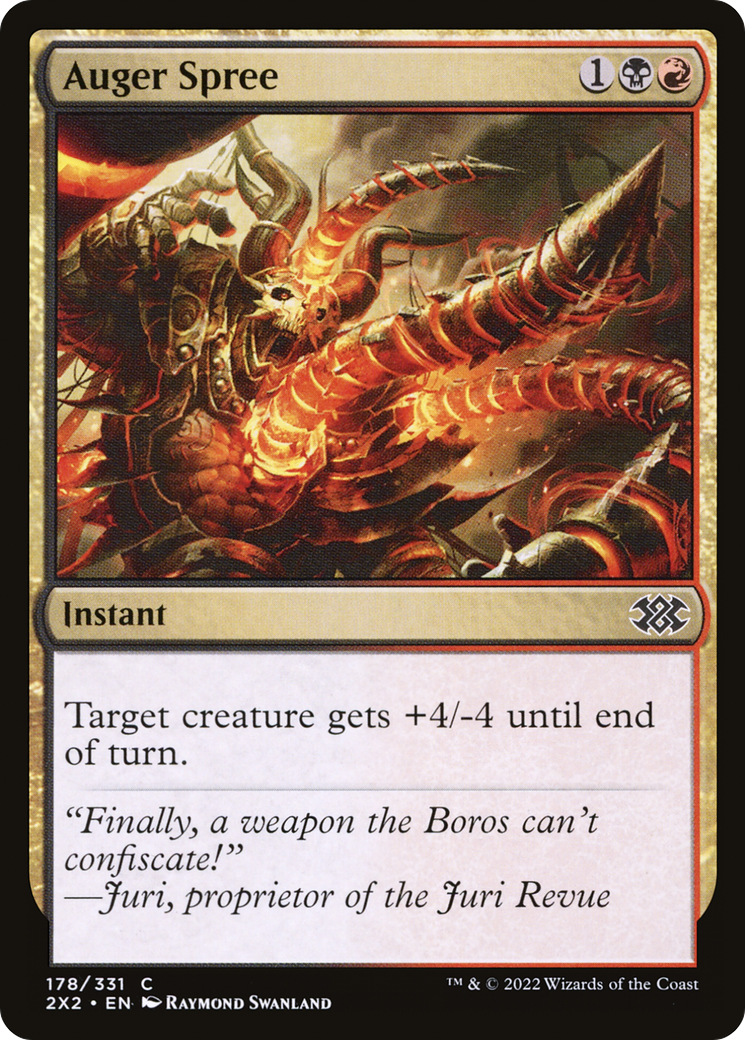 Auger Spree (2X2-178)  Foil - Double Masters 2022