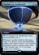 Simulacrum Synthesizer (Extended Art) (BIG-071)  Foil - The Big Score: (Extended Art)