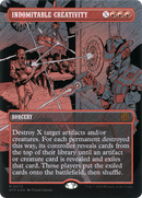 Indomitable Creativity (Textured Foil) (OTP-072)  Foil - Breaking News (Borderless)
