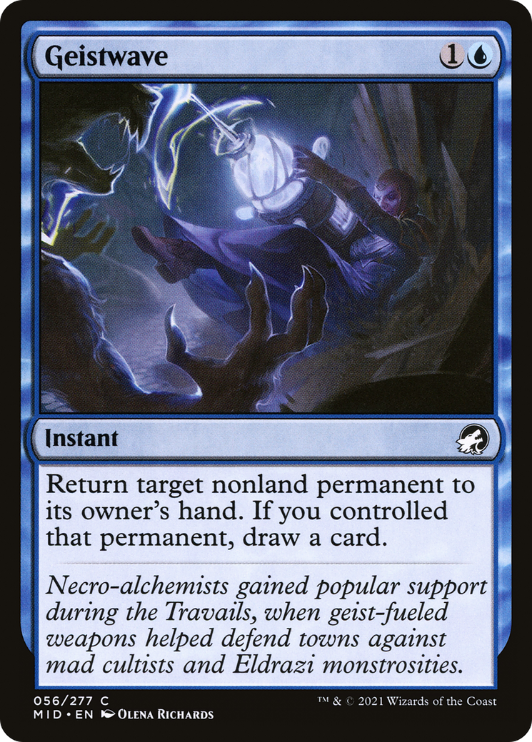 Geistwave (MID-056)  Foil - Innistrad: Midnight Hunt