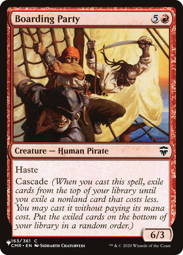 Boarding Party (LIST-CMR-163)  - The List