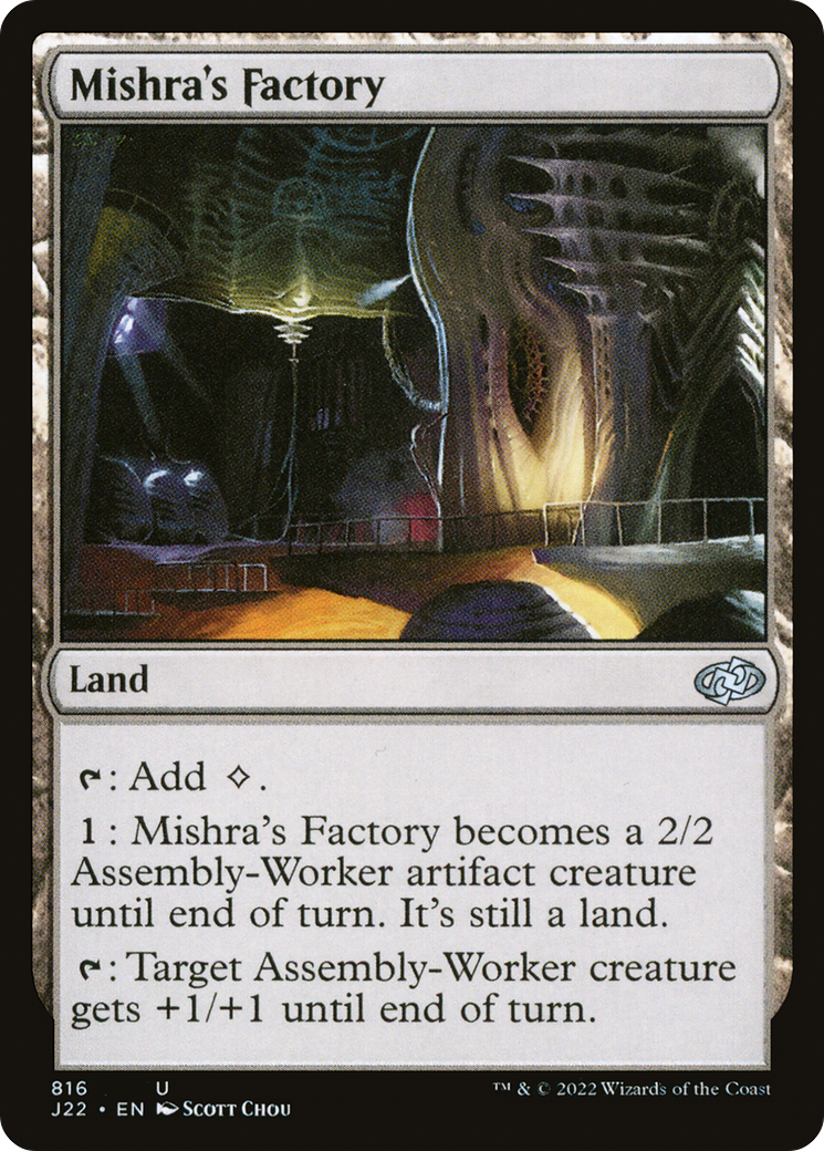 Mishra's Factory (J22-816)  - Jumpstart 2022