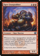 Ogre Geargrabber (SOM-099)  Foil - Scars of Mirrodin