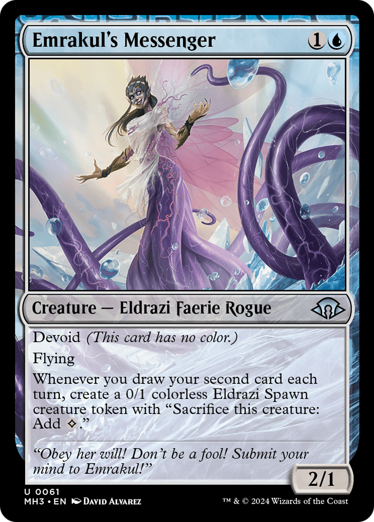Emrakul's Messenger (MH3-061)  Foil - Modern Horizons 3: (devoid)
