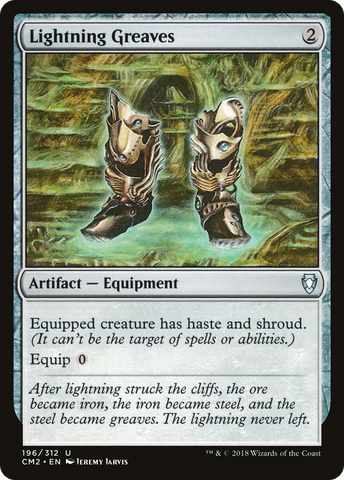 Lightning Greaves (CM2-196)  - Commander Anthology Volume II