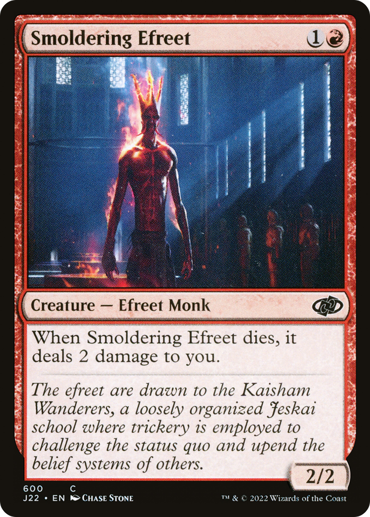 Smoldering Efreet (J22-600)  - Jumpstart 2022