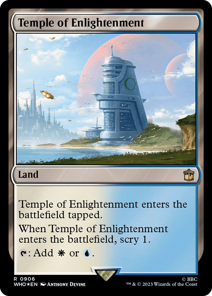 Temple of Enlightenment (Surge Foil) (WHO-906)  Foil - Doctor Who