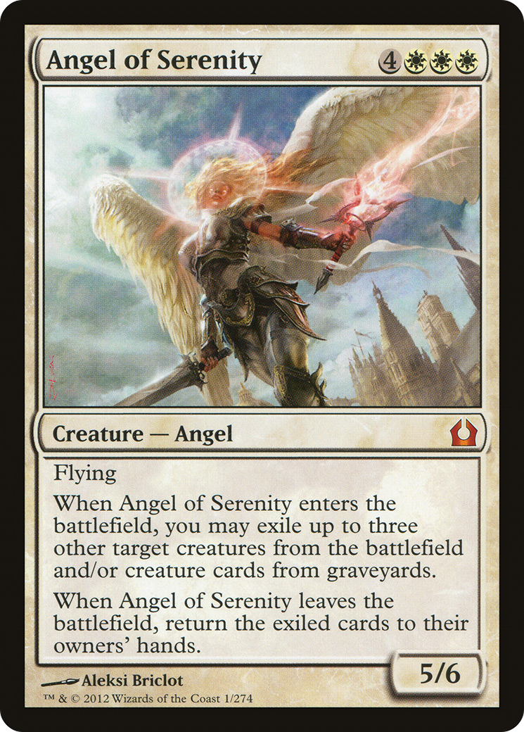 Angel of Serenity (RTR-001)  Foil - Return to Ravnica