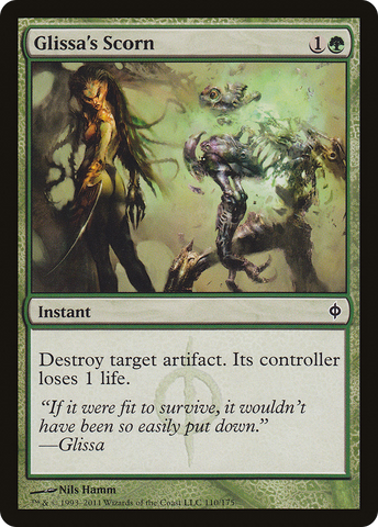 Glissa's Scorn (NPH-110)  Foil - New Phyrexia