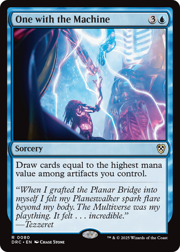 One with the Machine (DRC-080)  - Commander: Aetherdrift