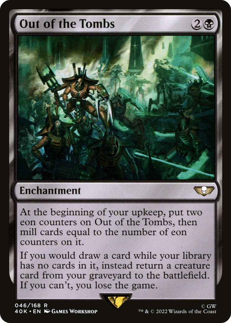 Out of the Tombs (40K-046)  - Warhammer 40,000 Commander