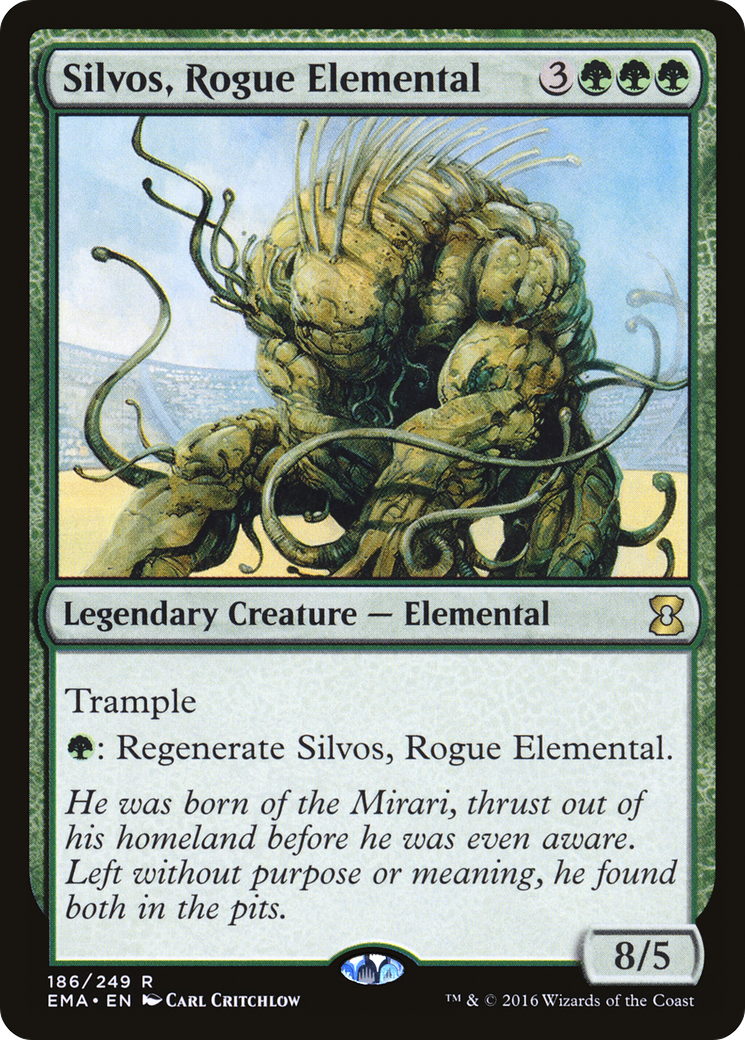 Silvos, Rogue Elemental (EMA-186)  Foil - Eternal Masters