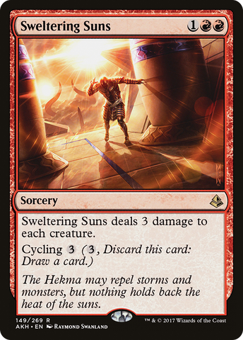 Sweltering Suns (AKH-149)  Foil - Amonkhet