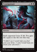 Exsanguinate (FDN-173)  Foil - Foundations