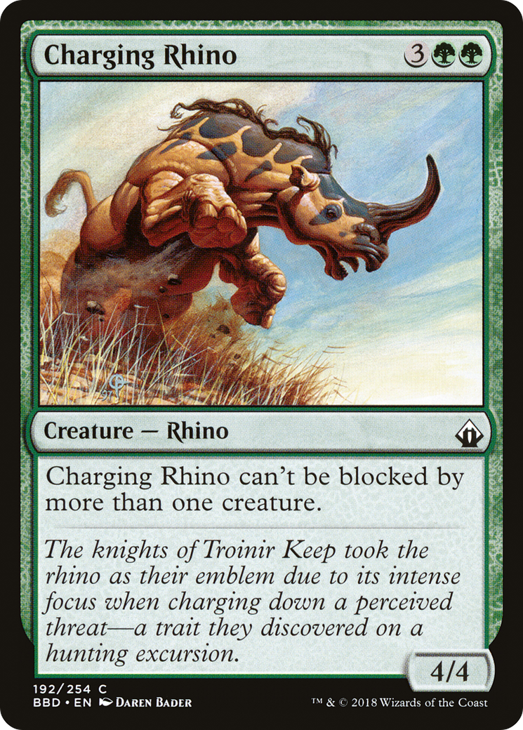 Charging Rhino (BBD-192)  - Battlebond