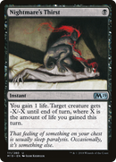 Nightmare's Thirst (M19-111)  - Core Set 2019