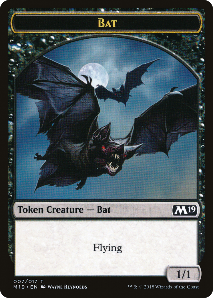 Bat Token (M19-007) - Core Set 2019 Tokens