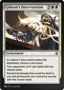 Gideon's Intervention (AKR-020)  - Amonkhet Remastered