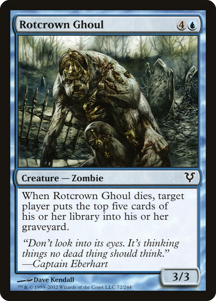 Rotcrown Ghoul (AVR-072)  - Avacyn Restored