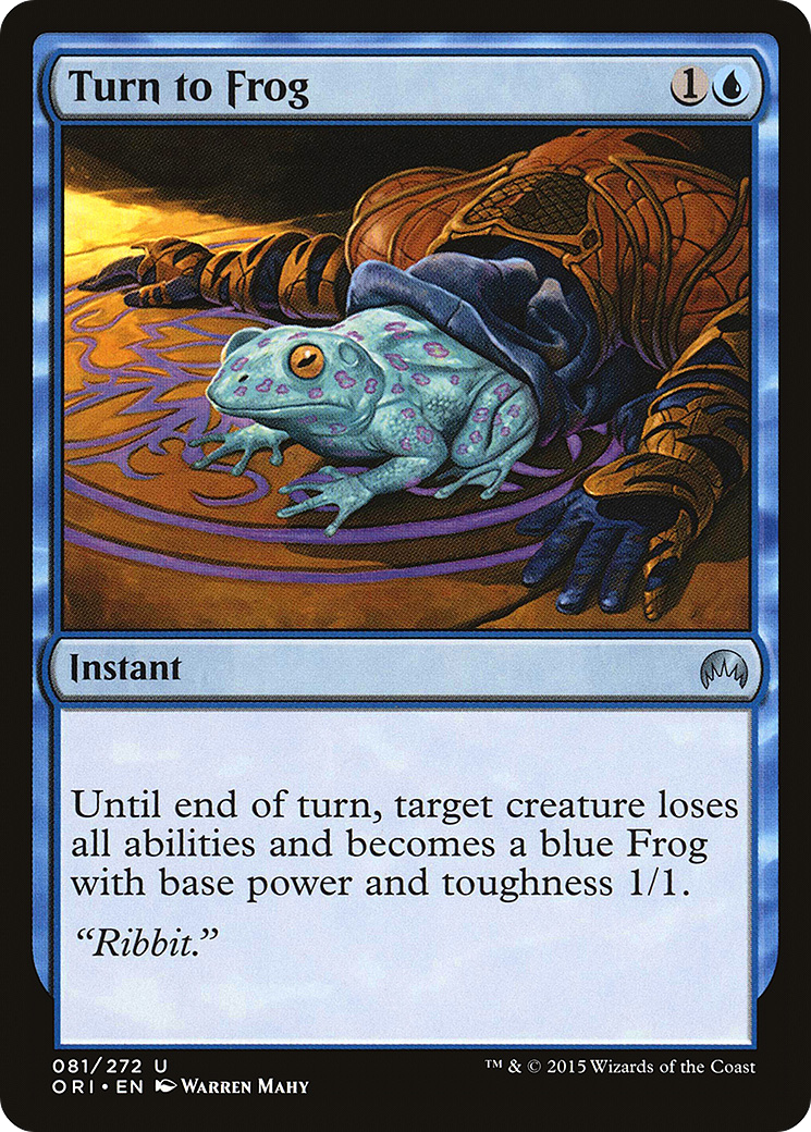 Turn to Frog (ORI-081)  - Magic Origins
