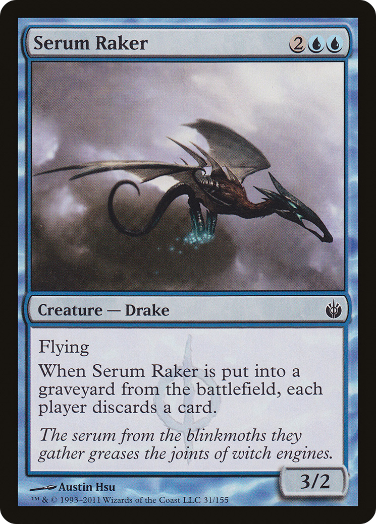 Serum Raker (MBS-031)  - Mirrodin Besieged