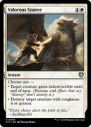Valorous Stance (OTC-088)  - Outlaws of Thunder Junction Commander