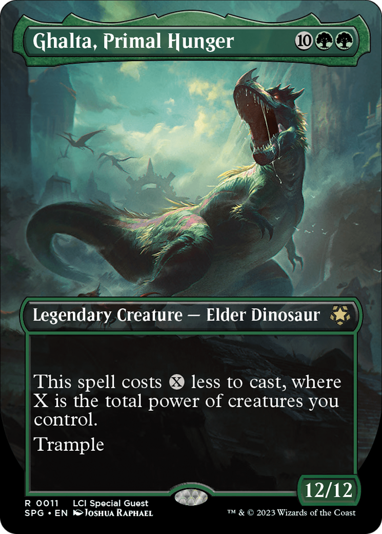 Ghalta, Primal Hunger (Borderless) (SPG-011)  - Special Guests