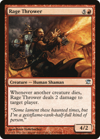 Rage Thrower (ISD-157)  Foil - Innistrad