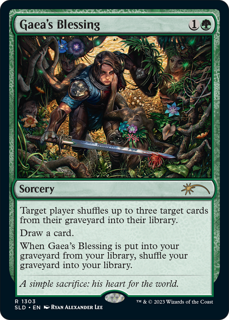 Gaea's Blessing (SLD-1303)  - Secret Lair Drop