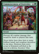 Commencement of Festivities (KLD-148)  Foil - Kaladesh