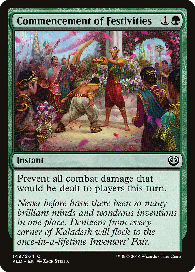 Commencement of Festivities (KLD-148)  - Kaladesh