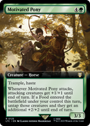 Motivated Pony (Extended Art) (LTC-125)  Foil - Tales of Middle-earth Commander: (Extended Art)