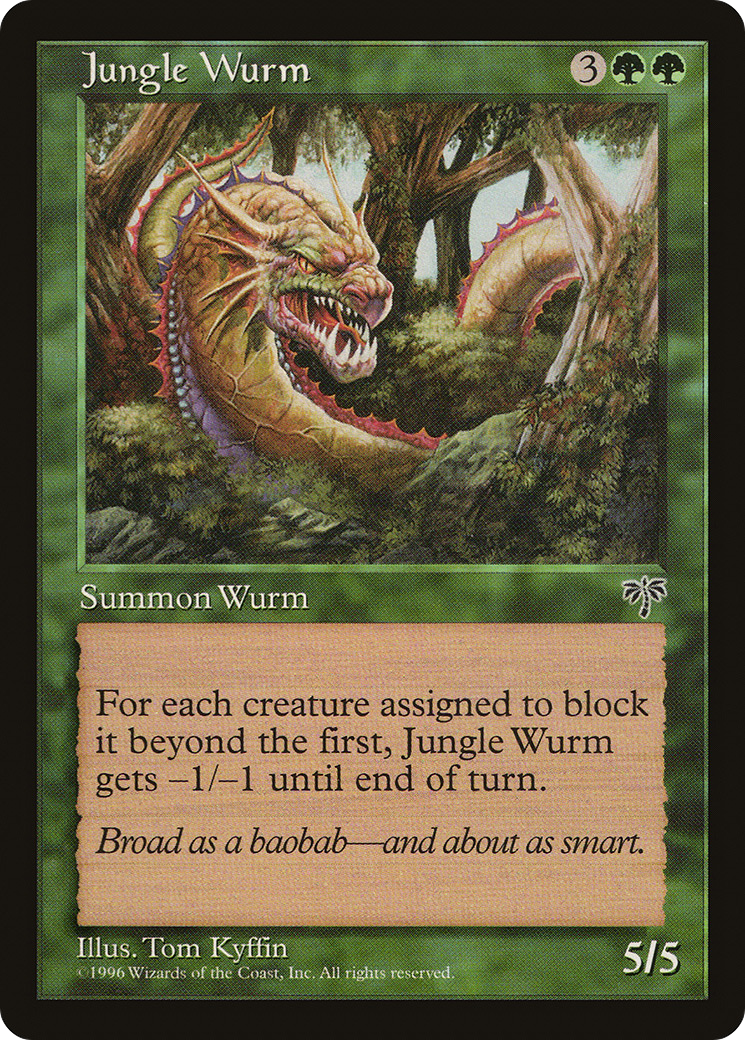 Jungle Wurm (MIR-) - Mirage