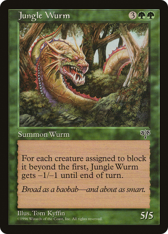 Jungle Wurm (MIR-) - Mirage