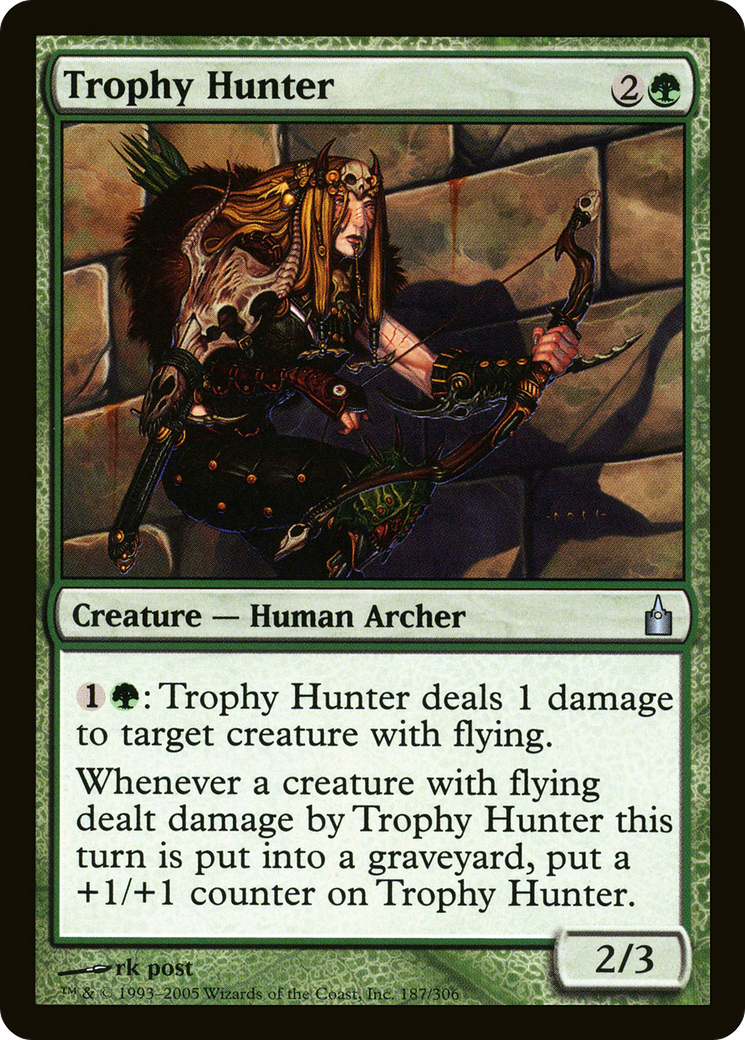 Trophy Hunter (RAV-187)  Foil - Ravnica: City of Guilds