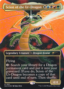 Scion of the Ur-Dragon (Rainbow Foil) (SLD-1531)  Foil - Secret Lair Drop (Borderless)